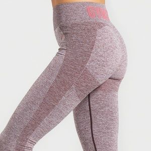 Gym Shark Leggings - High Waisted - Size Large